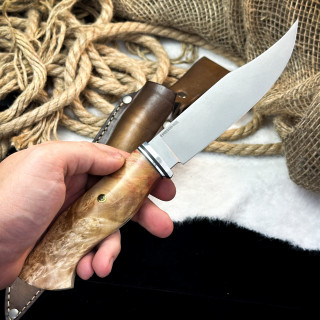  Нож Гойда Люкс (110Х18М-ШД, стаб. кап клена)