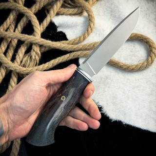 Нож Орикс (110Х18М-ШД, стаб. клен)