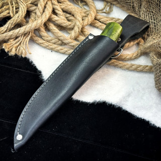 Нож Аркуда (AUS10Cobalt, стаб. клён)