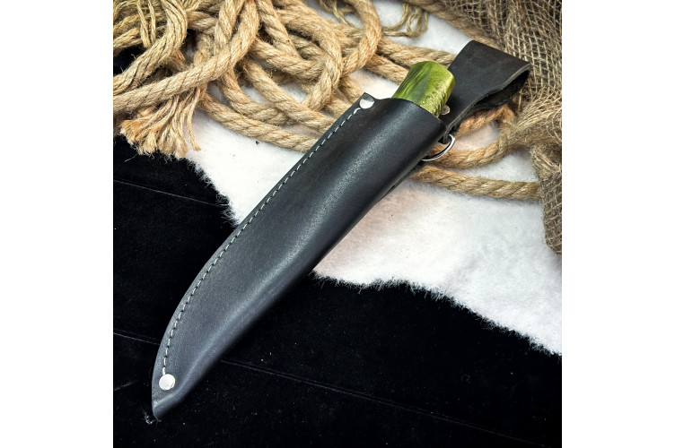 Нож Аркуда (AUS10Cobalt, стаб. клён)