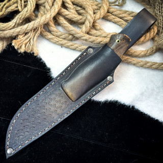 Нож Аркуда Люкс (M390, стаб. карельская береза)