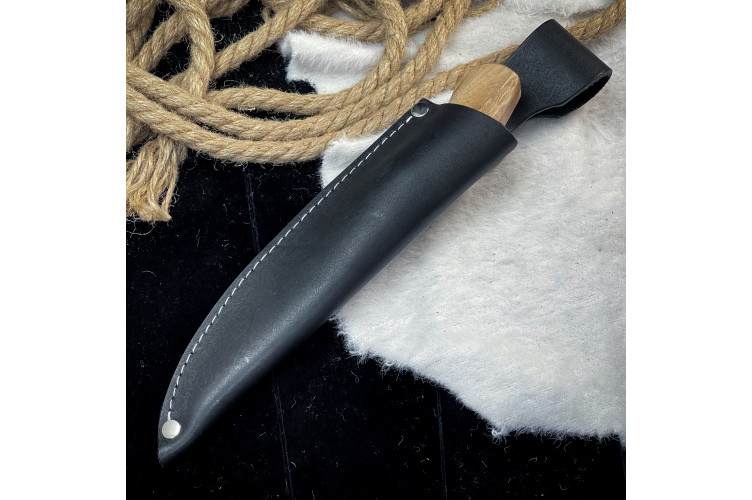 Нож Аркуда (AUS10Cobalt, береста)