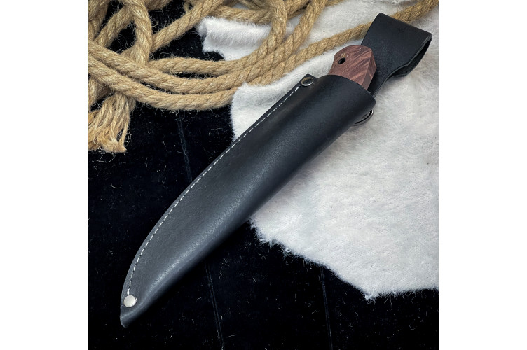 Нож Аркуда (AUS10Cobalt, стаб. кап клёна)