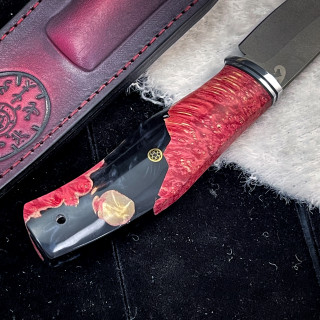 Нож Аркуда Люкс (AUS10Cobalt, гибрид)