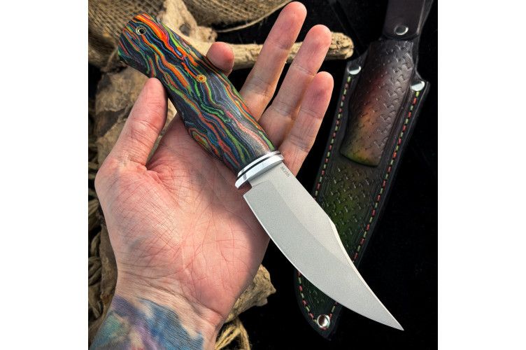 Нож Аркуда Люкс (M398, микарта)