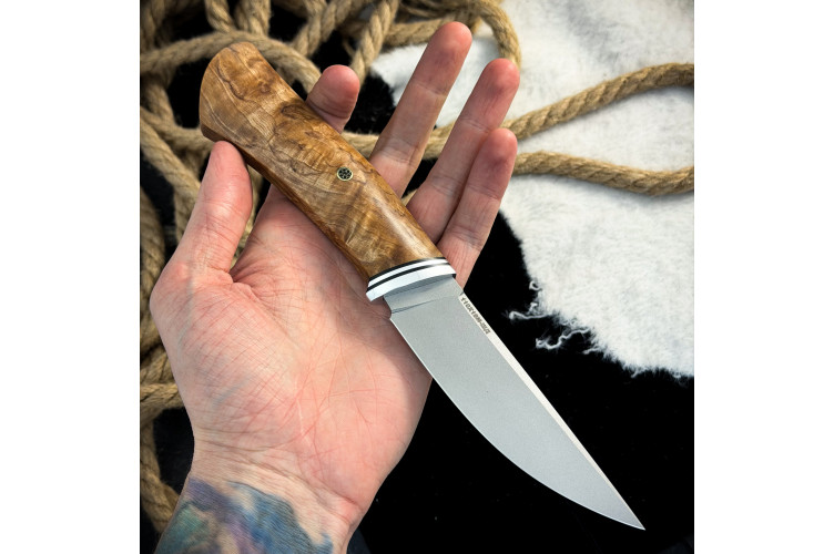  Нож Чардым (110Х18М-ШД, стаб. клён)