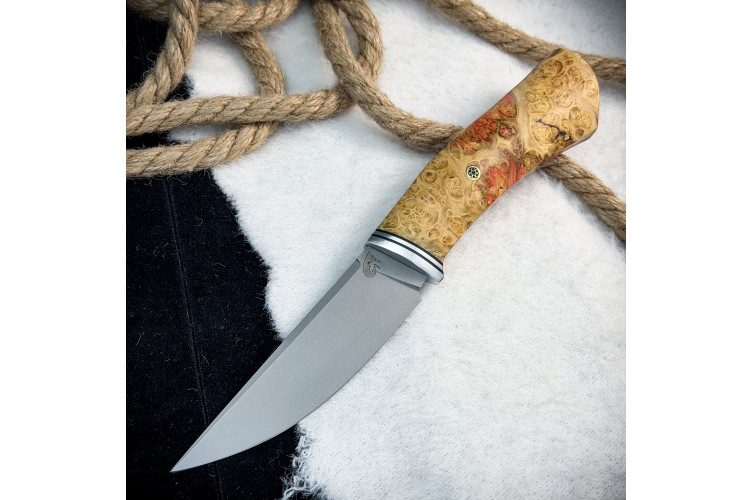  Нож Чардым (110Х18М-ШД, стаб. клён)