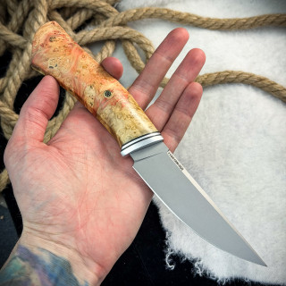  Нож Чардым (110Х18М-ШД, стаб. клён)