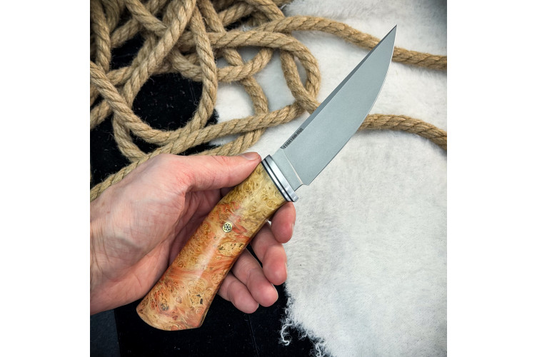  Нож Чардым (110Х18М-ШД, стаб. клён)