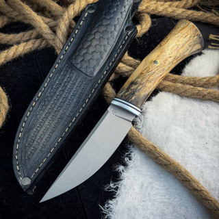 Нож Чардым Люкс (M390, карельская береза)