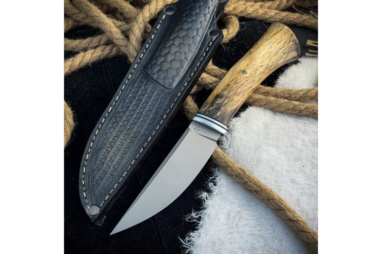 Нож Чардым Люкс (M390, карельская береза)