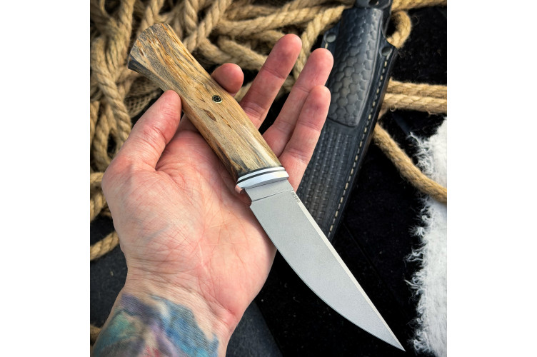 Нож Чардым Люкс (M390, карельская береза)