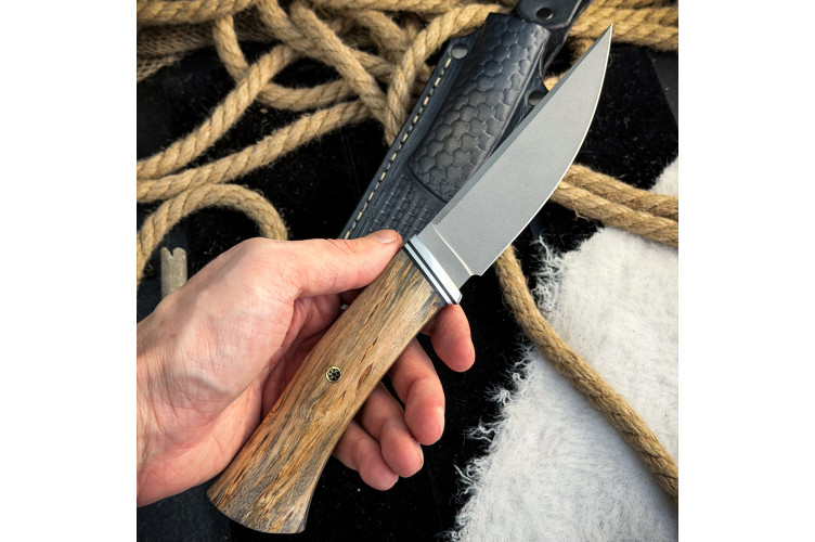 Нож Чардым Люкс (M390, карельская береза)