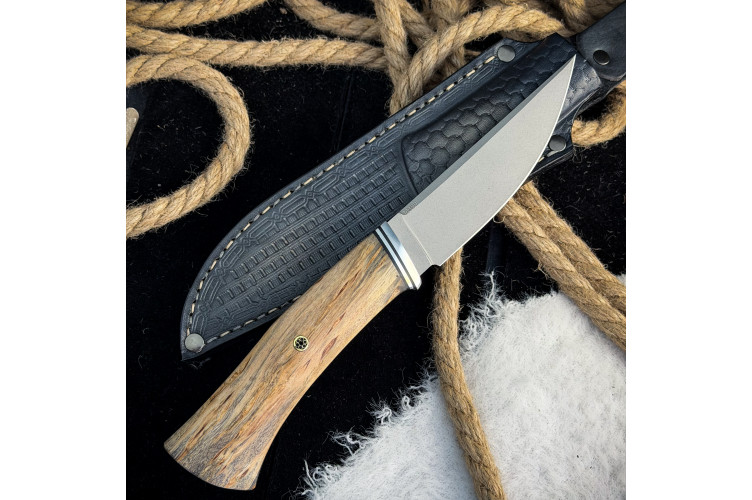 Нож Чардым Люкс (M390, карельская береза)