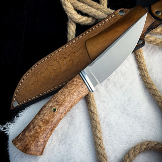 Нож Чардым Люкс (M390, карельская береза)