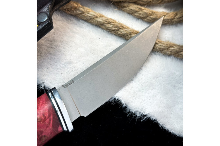 Нож Чардым Люкс (M390, Стабилизированный кап клена)