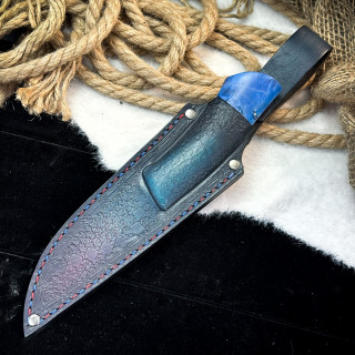 Нож Чардым Люкс (M390, Стабилизированный кап клена)