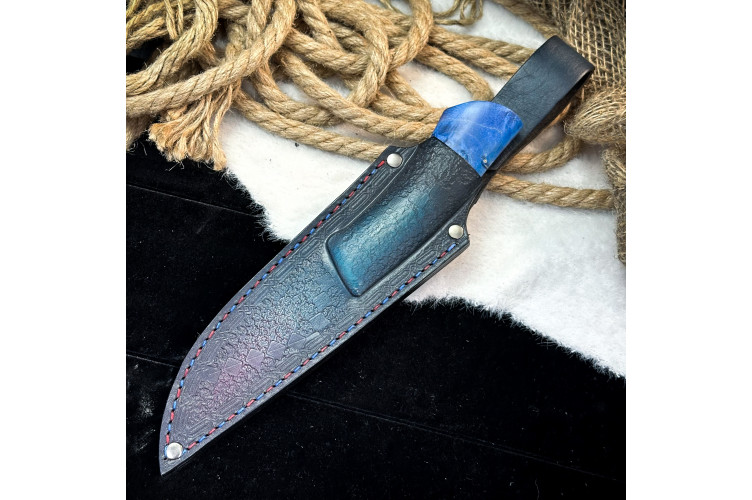 Нож Чардым Люкс (M390, Стабилизированный кап клена)