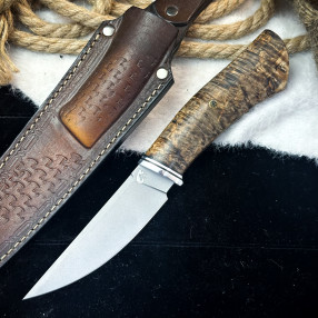 Нож Чардым Люкс (M390, Стабилизированная карелка)