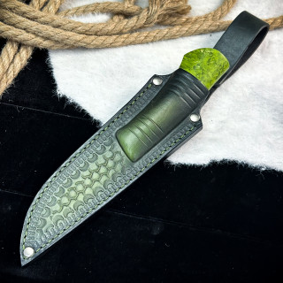 Нож Чардым Люкс (M390, Стабилизированный кап клена)