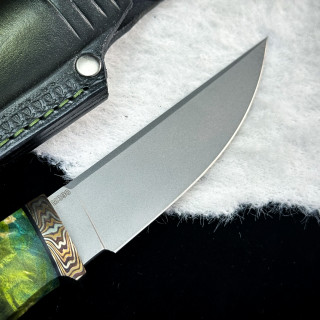 Нож Чардым Люкс (M390, Стабилизированный кап клена)