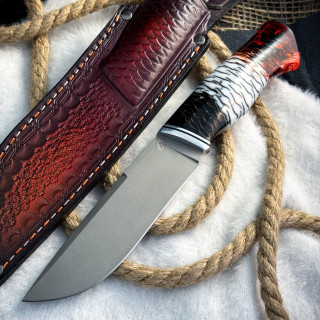 Нож Итиль Люкс (S390, стаб. шишка)