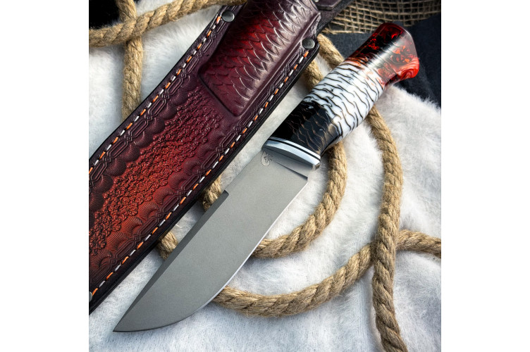 Нож Итиль Люкс (S390, стаб. шишка)