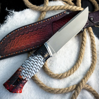 Нож Итиль Люкс (S390, стаб. шишка)