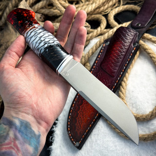 Нож Итиль Люкс (S390, стаб. шишка)