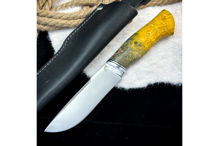 Нож Итиль (110Х18М-ШД, стаб. кап клёна)