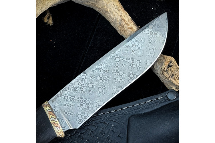 Нож Итиль Люкс (ZDI-1016, воблер, мокуме гане)