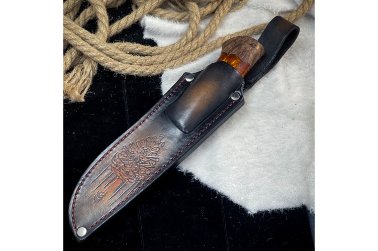 Нож Итиль Люкс (Aus10Co, гибрид)