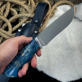 Нож Итиль Люкс (VG-10, стаб. кап клёна) 