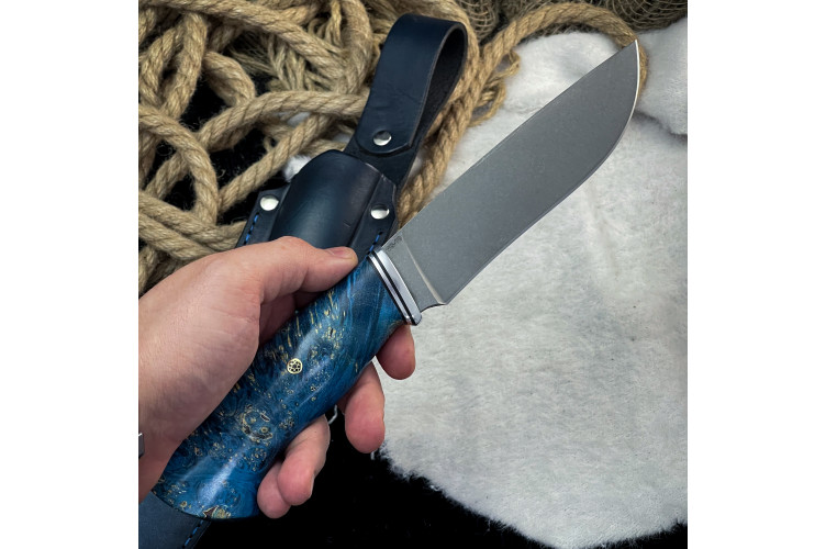 Нож Итиль Люкс (VG-10, стаб. кап клёна) 
