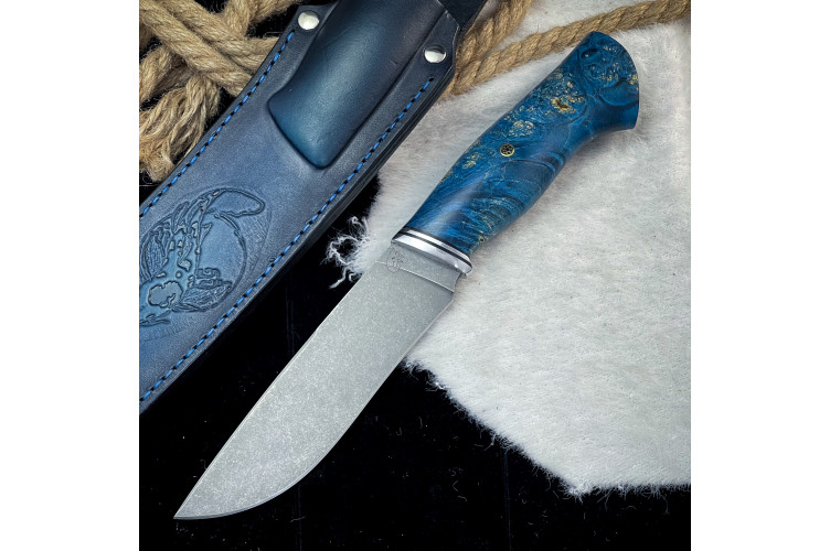 Нож Итиль Люкс (VG-10, стаб. кап клёна) 