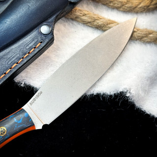 Нож Канадец Люкс (Aus10Co, карбон и G10)