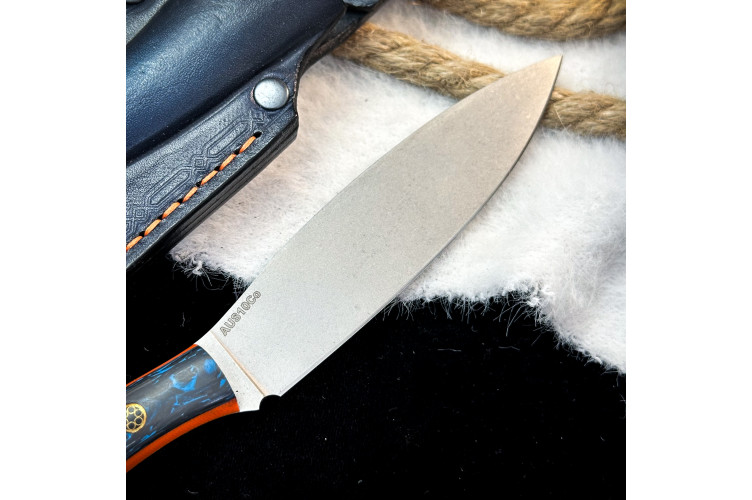 Нож Канадец Люкс (Aus10Co, карбон и G10)