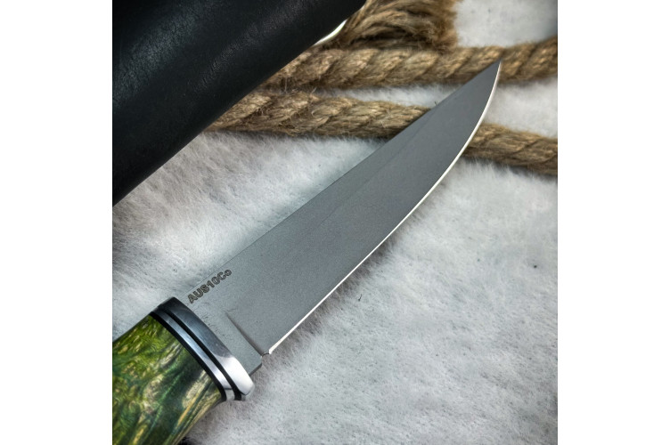 Нож Кержак (Aus10Co, Стаб. клён)