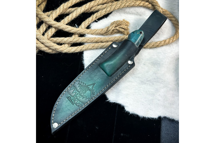 Нож Киалим Люкс (AUS10CO, стаб. клён)