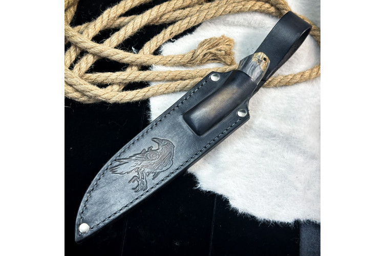 Нож Киалим Люкс (сталь ELMAX, авторский гибрид)