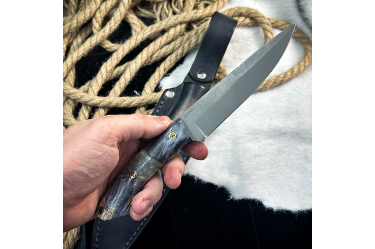 Нож Киалим Люкс (сталь ELMAX, авторский гибрид)
