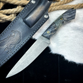 Нож Киалим Люкс (сталь ELMAX, авторский гибрид)