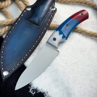 Нож Куркуль Люкс (AUS10Cobalt, микарта)
