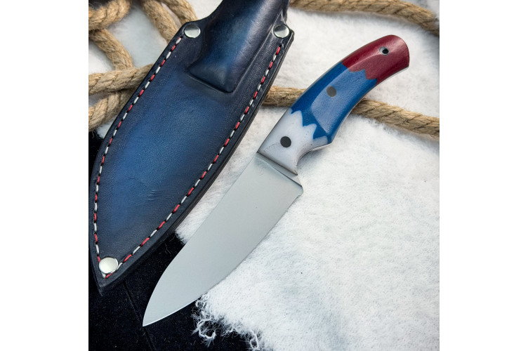 Нож Куркуль Люкс (AUS10Cobalt, микарта)