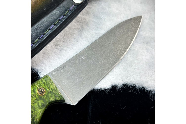 Нож Куркуль Люкс (AUS10Cobalt, гибрид)