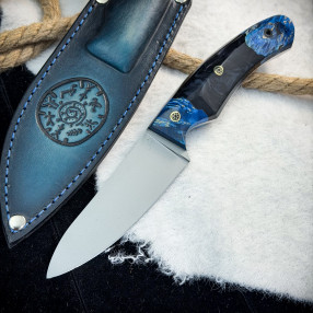 Нож Куркуль Люкс (AUS10Cobalt, гибрид)