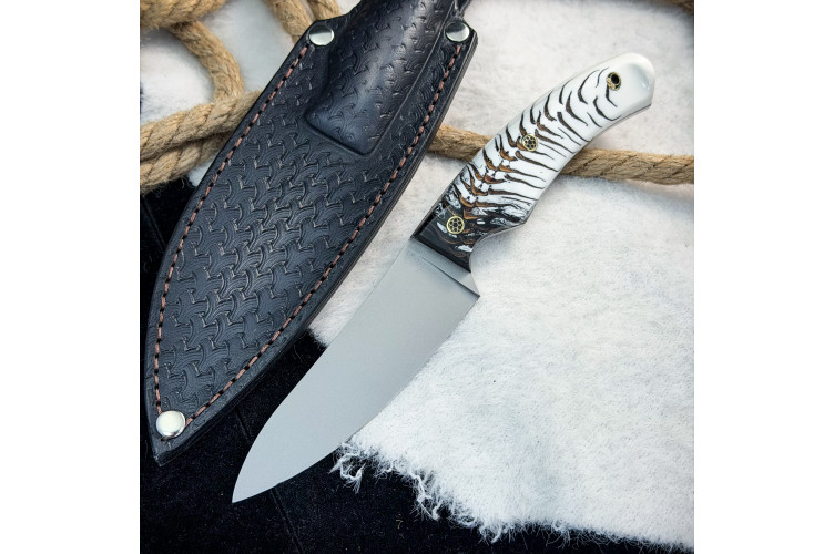 Нож Куркуль Люкс (M390, стаб. шишка)