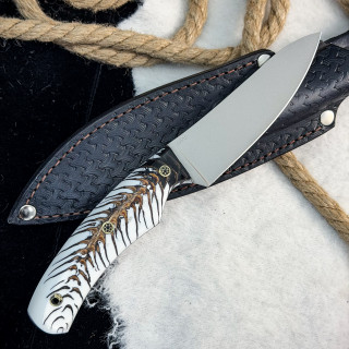 Нож Куркуль Люкс (M390, стаб. шишка)