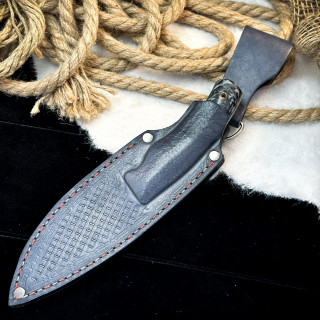 Нож Куркуль Люкс (M398, карбон)