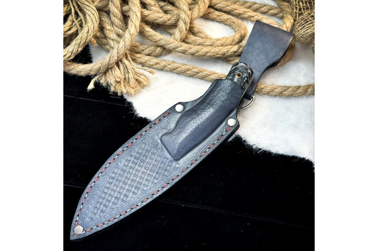 Нож Куркуль Люкс (M398, карбон)